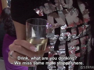 Czech Parties 5 - Part 2: 100 Brunettes at the Ultimate Party - POV as 100 Brunettes Take It Every Way