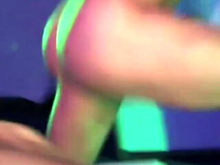 Nasty chicks adore 3some ass fuck in the club