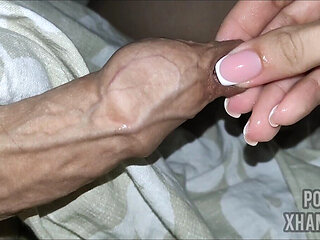 She Adores My Uncircumcised Cock, and I Adore Her Gentle Hands!