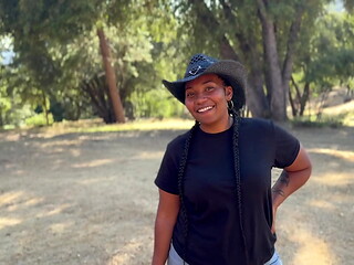 Kendale - Busty Thick Cowgirl Neighbor take a Ride on Kendale&rsquo_s Big Black
