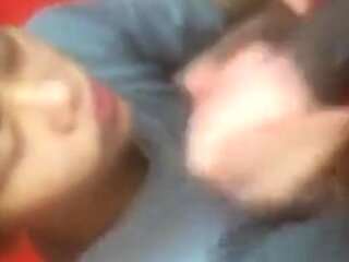 Tiny Asian Amateur Loves Interracial Blowjob