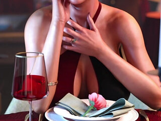 Lisc - Footjob at the Restaurant, Under the Table 9