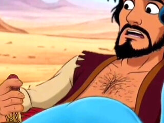 Genie Girl Jerk off Dick to Adaddin. Fairy Tale Story