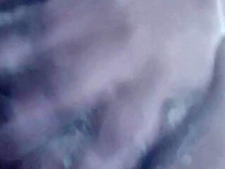 Sexy Colombian chick teases with soapy boobs and pussy