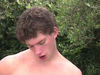 Exclusive video Bareback: Awesome outdoor anal fuck with hot sexy gay sluts