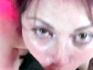 Does Your Girl Beg on Her Knees for Your Cum! Does She Demand That Big Hot Load to Be Blasted All Over Her Face and Worn with Pr