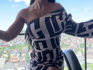 New stepsister balcony