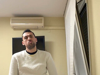 Hot Stepdaddy Showing off Big Cock