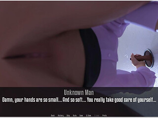 Anita's Internship - Gameplay - Roleplay - Petite Teen Pissing and Gives Blowjob and Fucks at Gloryhole