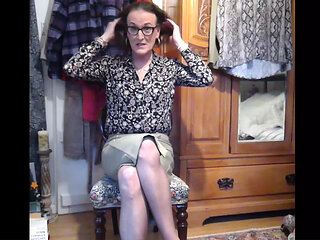 Wife Teasing at Home