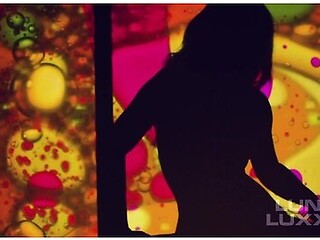 Psychedelic Silhouette Free Video
