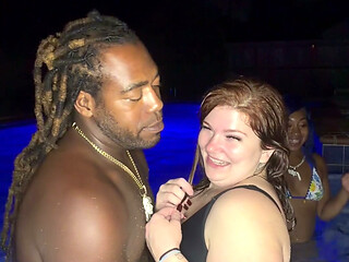 At the pool with my best friend Fijii pornbox and Str8rich fucking us hard no mercy