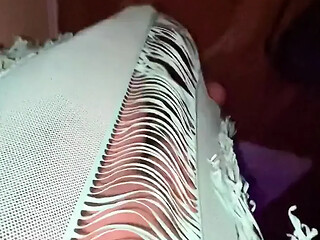 Sweet 19-year-old stepmom sits on boy's face in perfect chair