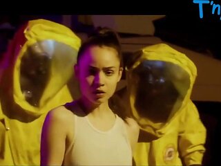 Sofia Carson Boobs Vignette in Songbird