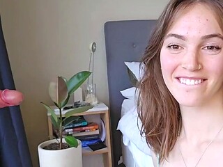 BJHouse Films A Horny Sextape With Her BF In Bedroom