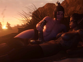 Nyl Intense Hardcore Beach Sex at Sunset: Hot, Passionate Fucking with a Gaping, Lustful Vibe