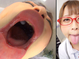 Nao Yuuki Gives You the Therapy You Cant Even Imagine, Using Her Tongue and Plenty of Saliva.