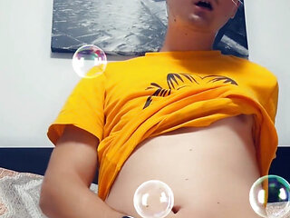 Naughty College Boy Make Cum Video for His Daddy