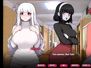 Steamy cartoon romp with hot Er going for some fun and encounters in the room