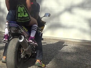 Don Whoe gets so much pussy on his motorcycle