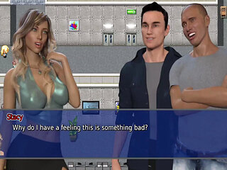 The office wife #21 - Stacy gave Marcus a hand job and sucked off the cum