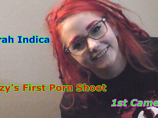 Izrah Indica - Izzys First Porn Shoot 1st Camera