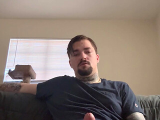 nikbanger delivers huge solo cumshot after edging