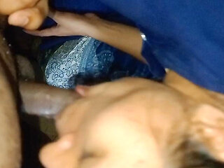 Blowjob and Oil Massage of Dick