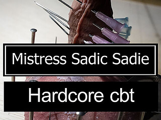 Hardcore CBT with Fishhooks and Needles Part One