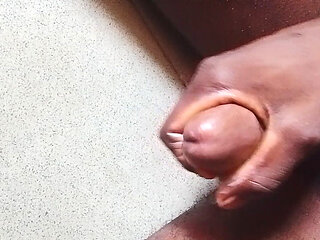 Stroking My Big Cock Till I Cum