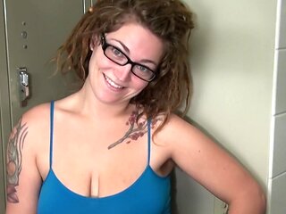 Hairy MILF Kyle gets naughty in a steamy shower with Sonny Silver