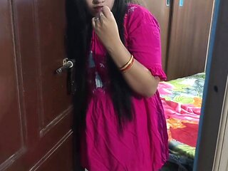 Indian girl with a fantastic ass is fucked from behind