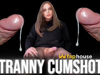 Watch TS Solo Cumshot