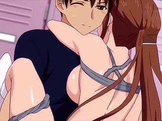 Standing fuck, ayane hentai, overflow anime