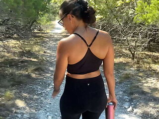 Outdoor Sex with Busty Latina Jolla Pr - POV Squirting Fun