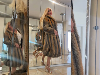 FUR TRY-ON by KateMonroe  Fox, Marten, Mink & Lamb