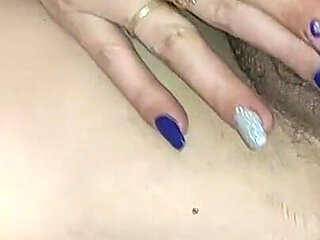 Side-lying Hairy Pussy & Ass - Quick Backside Fuck