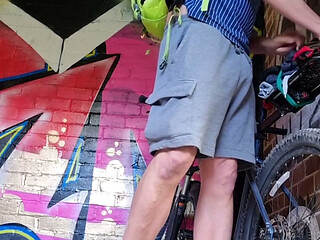 I Get so Horny When Out on My Bike. I Almost Got Caught Doing This!