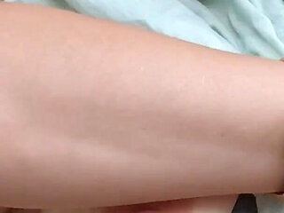 Hard Muscles Flexing and Milking Tits