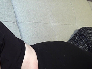 Charlie's Accidental Cock Tease While Texting Her Boyfriend - Dreamgirls in Socks