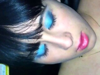 Hot Brunette Girlfriend POV Blowjob