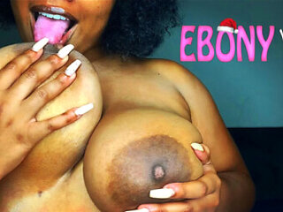 Santa's Helper - Chubby Thick Ebony Big Ass Toying
