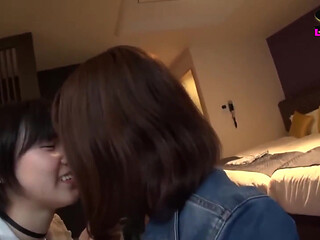 Real Shot Lesbian Hot Spring Journey - Ep1