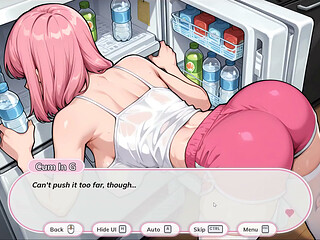 Alone with My Stepsister Taboo Hentai Game Ep.3 Kissing Step Stepsister First Time and Caught Masturbating in the Shower!