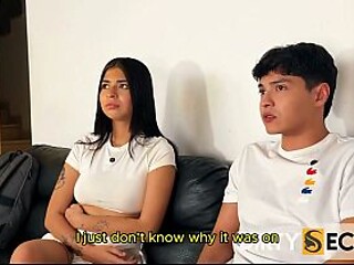 Colombian Latina gives a deepthroat blowjob before getting fucked raw