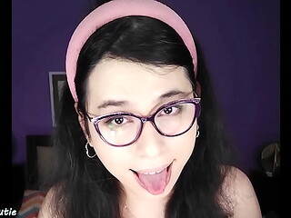 gorgeous tgirl DaniTheCutie shows off her body before holding a dildo in her tight ass