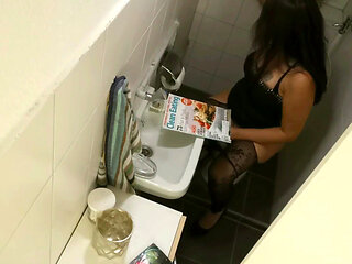 Beautiful Stepmother Makes a Smoking Video for Stepson