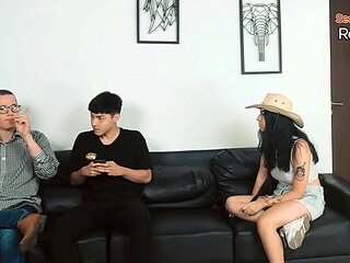I Give The Best Blowjob To Lil Timy Sharing My Bed