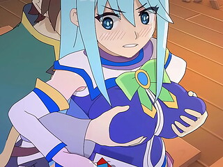 Aqua pierde un juego y debe de pagar
