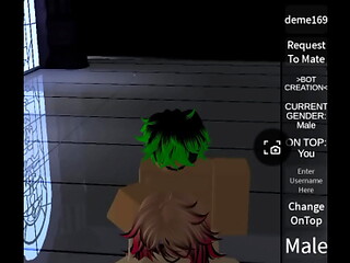 Deme169 impregnates Spatz McAllister in Roblox